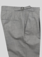Gray Virgin Wool Pant